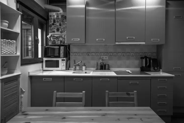 Foto de cocina en un piso en alquiler
