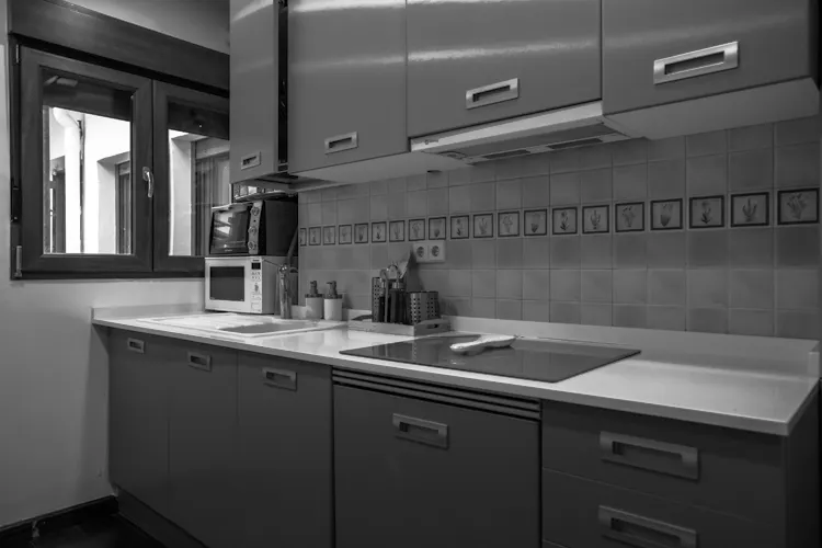 Foto de cocina en un piso en alquiler