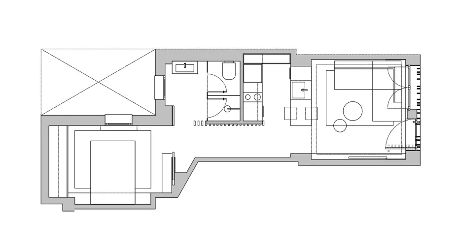 Foto de plano en un piso en alquiler