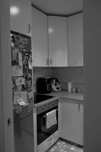 Foto de cocina en un piso en alquiler
