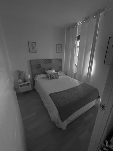 Foto de dormitorio en un piso en alquiler