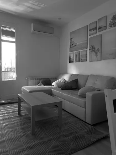 Foto de salón en un piso en alquiler