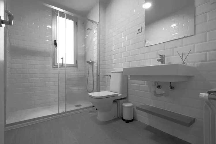 Foto de baño en un piso en alquiler