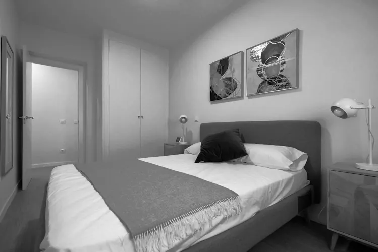 Foto de dormitorio en un piso en alquiler