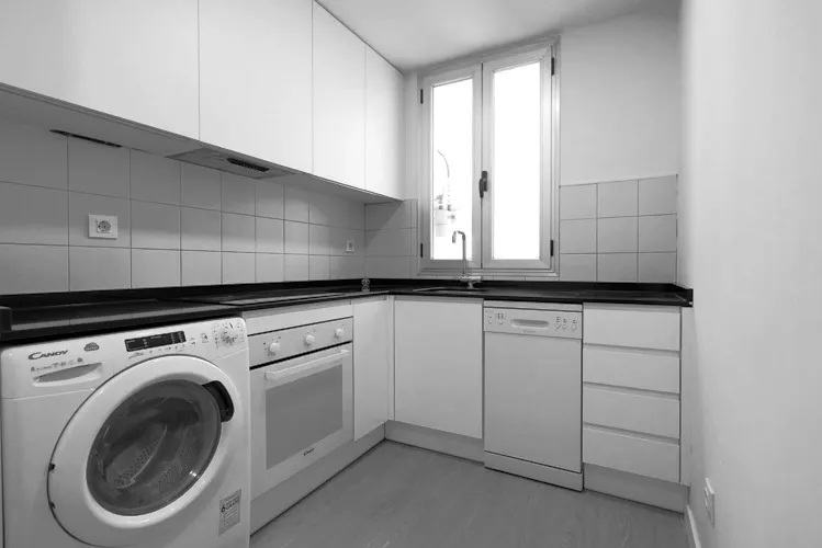 Foto de cocina en un piso en alquiler