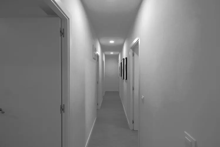 Foto de pasillo en un piso en alquiler