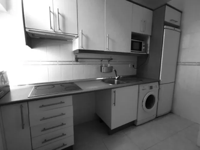 Foto de cocina en un piso en alquiler