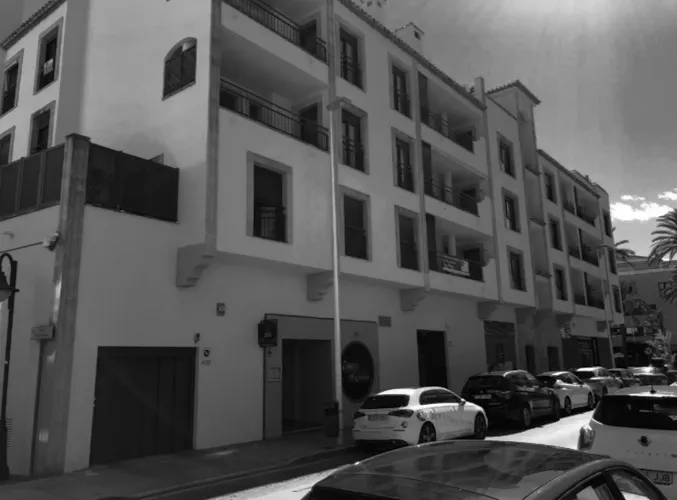 Foto de fachada en un piso en alquiler