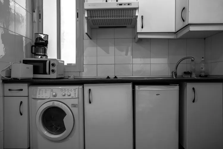 Foto de cocina en un piso en alquiler