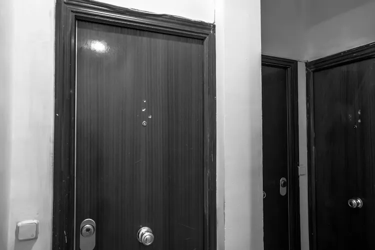 Foto de entrada en un piso en alquiler