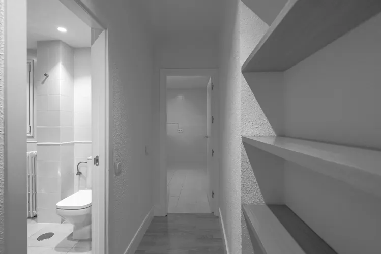 Foto de pasillo en un piso en alquiler
