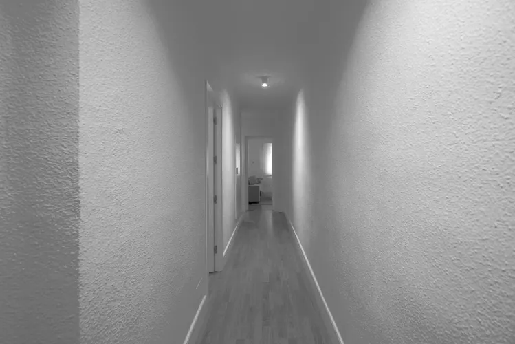 Foto de pasillo en un piso en alquiler