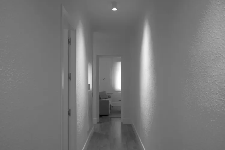 Foto de pasillo en un piso en alquiler