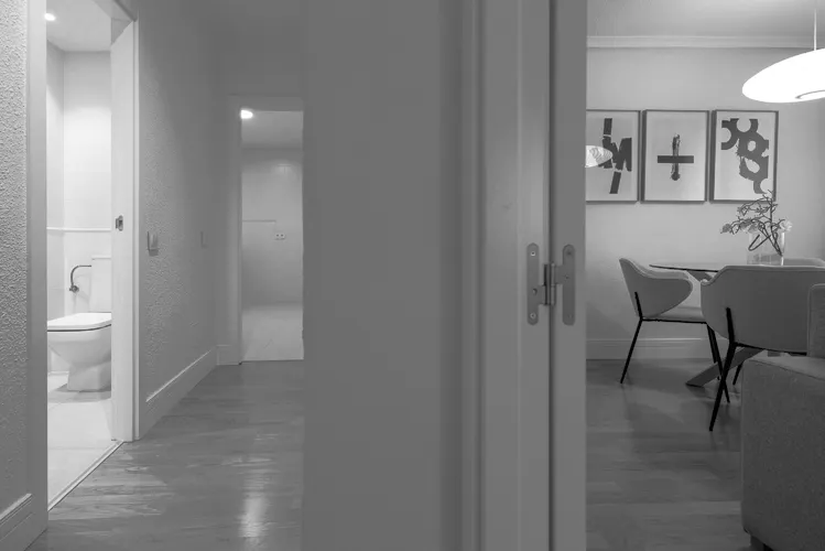 Foto de detalles en un piso en alquiler