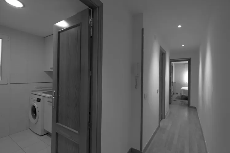 Foto de pasillo en un piso en alquiler