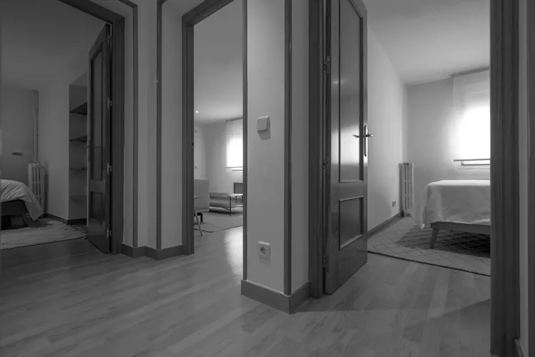 Foto de detalles en un piso en alquiler