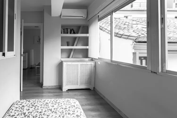 Foto de dormitorio en un piso en alquiler
