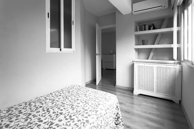 Foto de dormitorio en un piso en alquiler