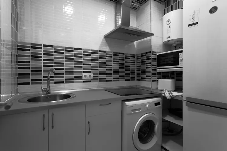 Foto de cocina en un piso en alquiler