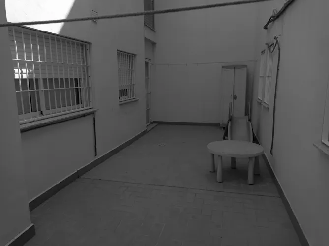 Foto de patio en un piso en alquiler