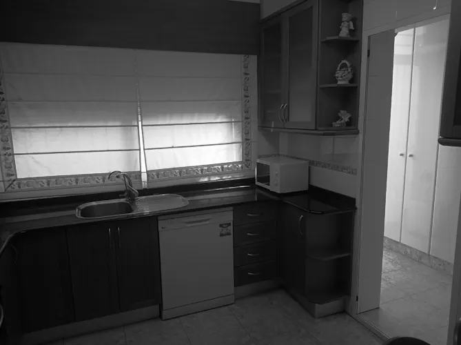 Foto de cocina en un piso en alquiler