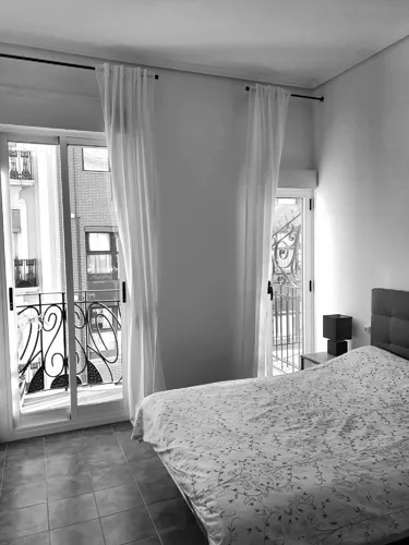 Foto de dormitorio en un piso en alquiler