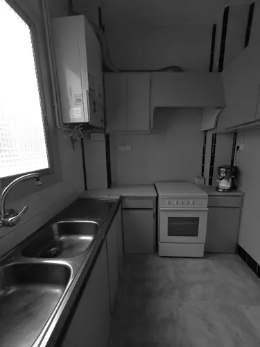 Foto de cocina en un piso en alquiler