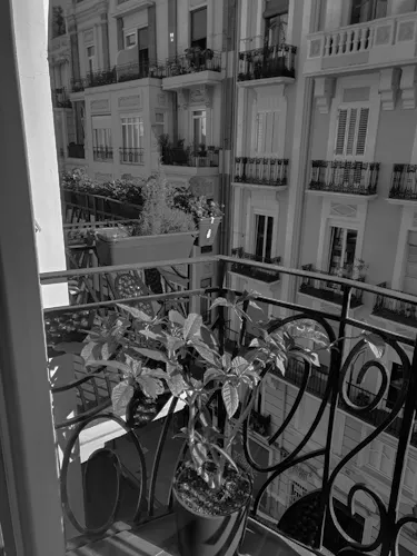 Foto de balcón en un piso en alquiler