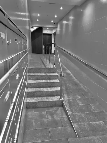 Foto de entrada en un piso en alquiler
