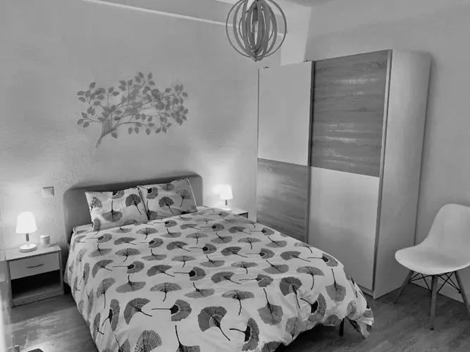 Foto de dormitorio en un piso en alquiler