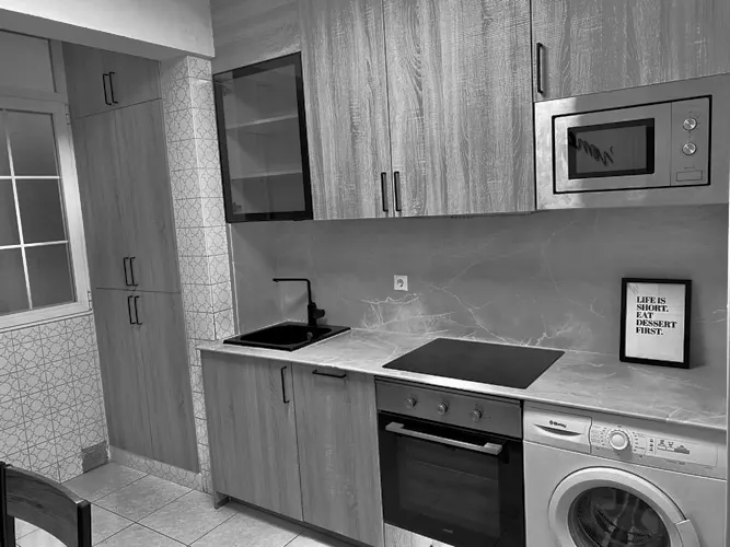 Foto de cocina en un piso en alquiler