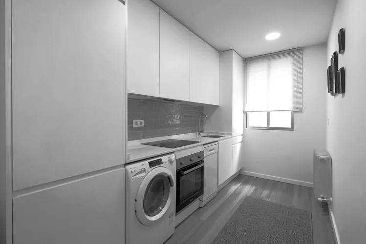 Foto de cocina en un piso en alquiler