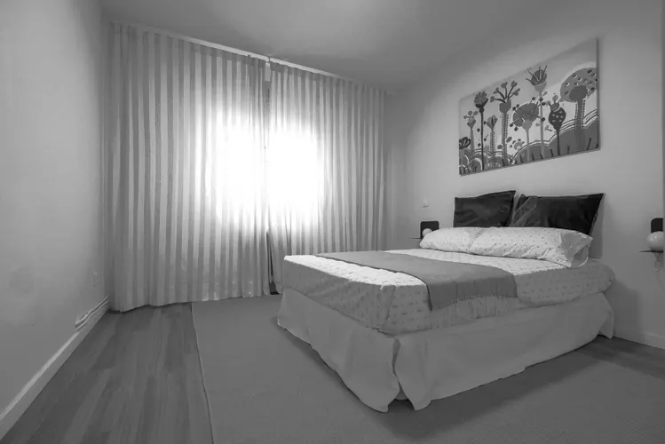 Foto de dormitorio en un piso en alquiler
