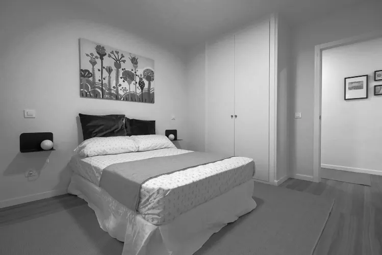 Foto de dormitorio en un piso en alquiler