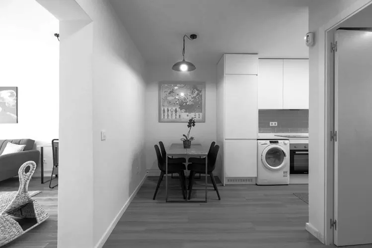 Foto de cocina en un piso en alquiler