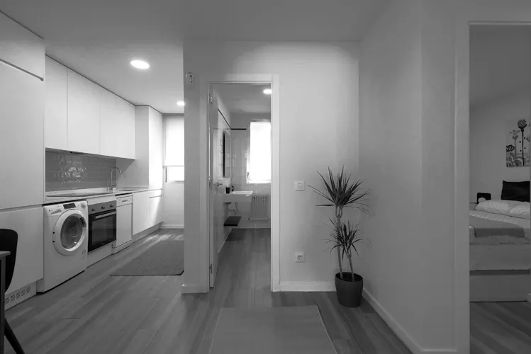 Foto de cocina en un piso en alquiler