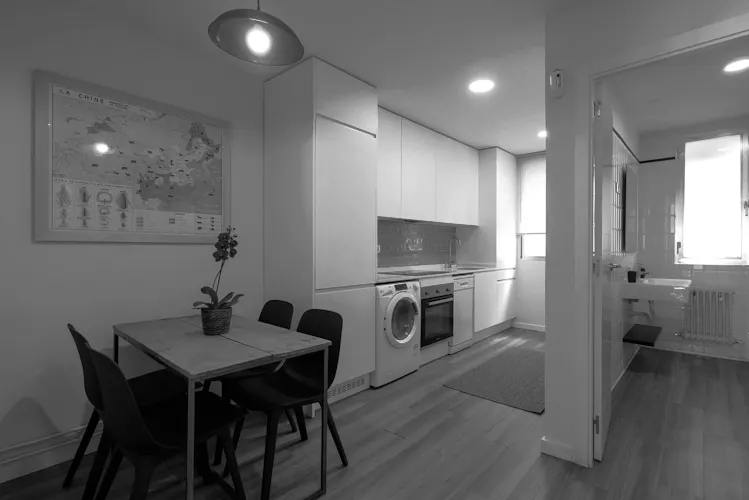 Foto de cocina en un piso en alquiler
