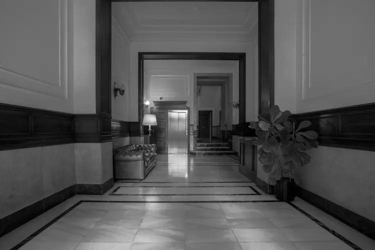 Foto de entrada en un piso en alquiler
