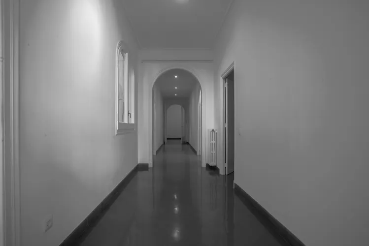 Foto de pasillo en un piso en alquiler
