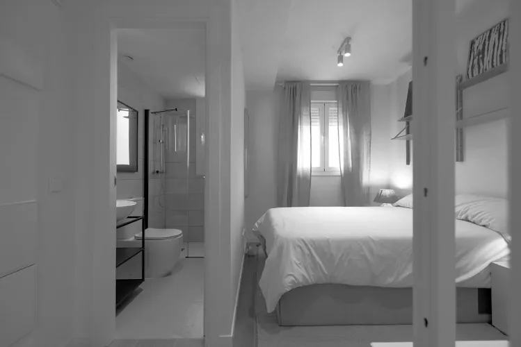 Foto de dormitorio en un piso en alquiler
