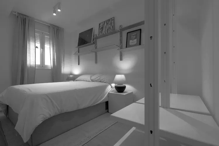 Foto de dormitorio en un piso en alquiler