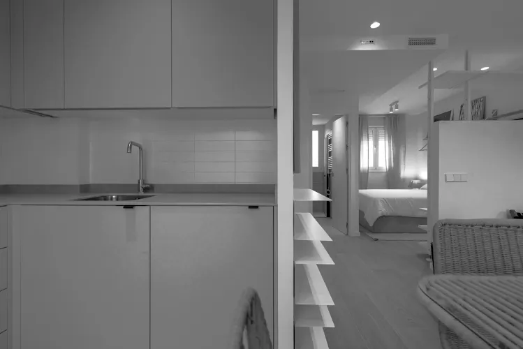 Foto de cocina en un piso en alquiler