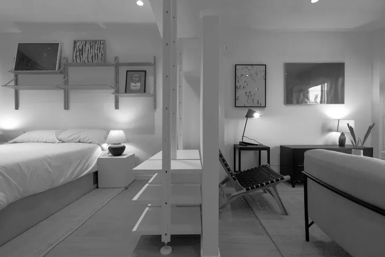 Foto de dormitorio en un piso en alquiler
