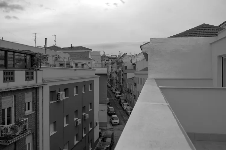 Foto de vistas en un piso en alquiler