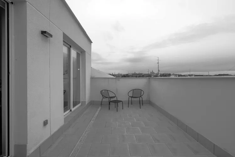 Foto de terraza en un piso en alquiler