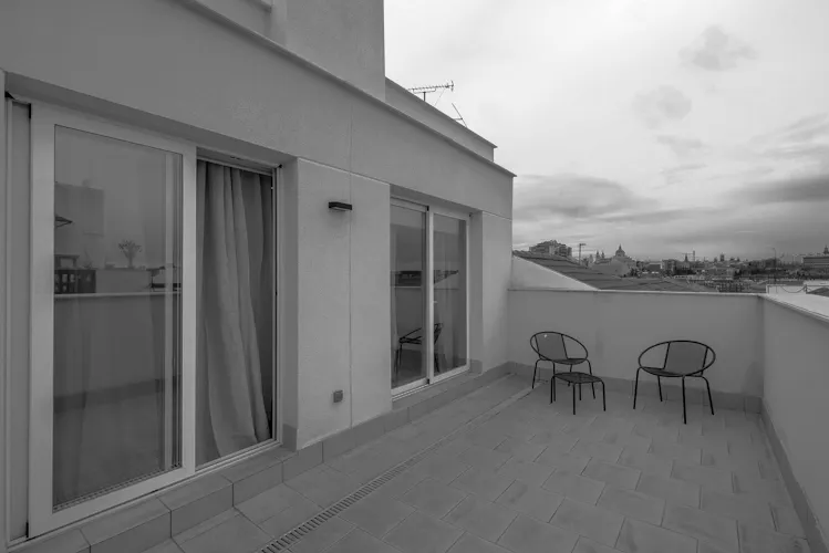 Foto de terraza en un piso en alquiler