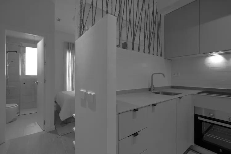 Foto de cocina en un piso en alquiler