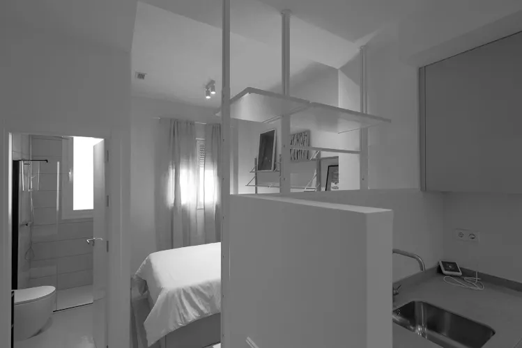 Foto de dormitorio en un piso en alquiler