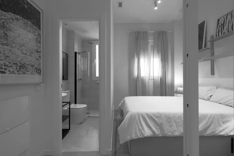 Foto de dormitorio en un piso en alquiler
