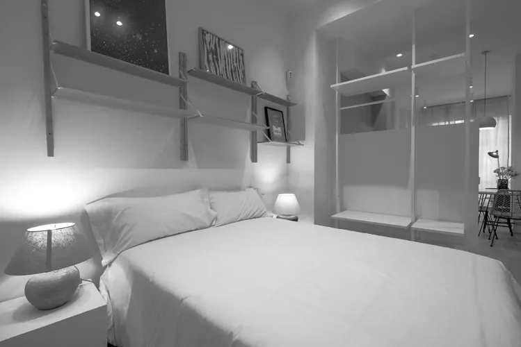 Foto de dormitorio en un piso en alquiler